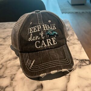 Jeep hair don’t care baseball hat